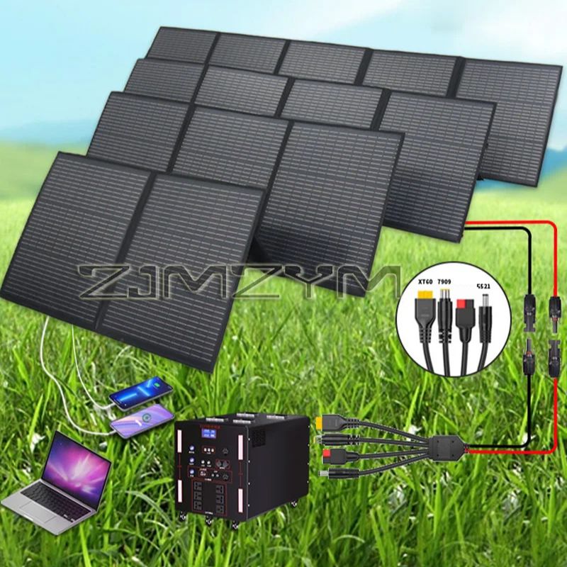 Solar Panel 200W - Painel Solar Dobrável 300W / 250W