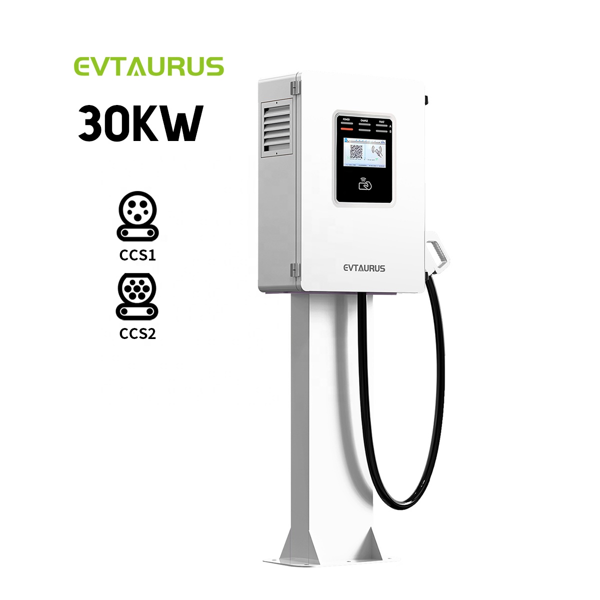 Outdoor Power Station - Estação de Carregamento EVTAURUS 30KW CCS2