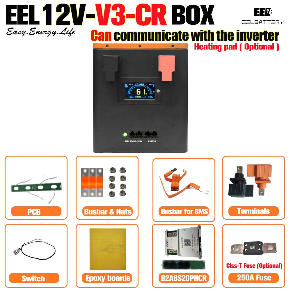Lithium Battery 12V - Estoque na UE DDP Caixa de