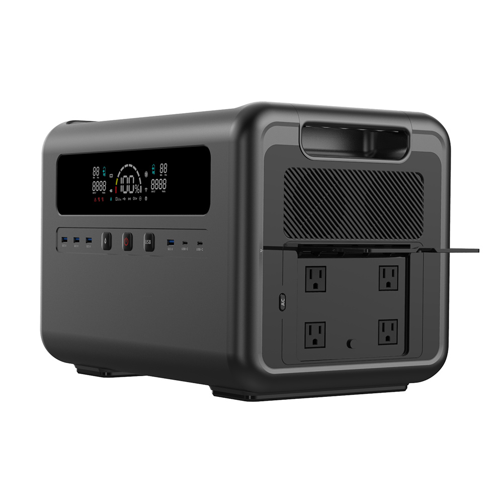 Solar Generator - Gerador Solar de 2400W, Estação de