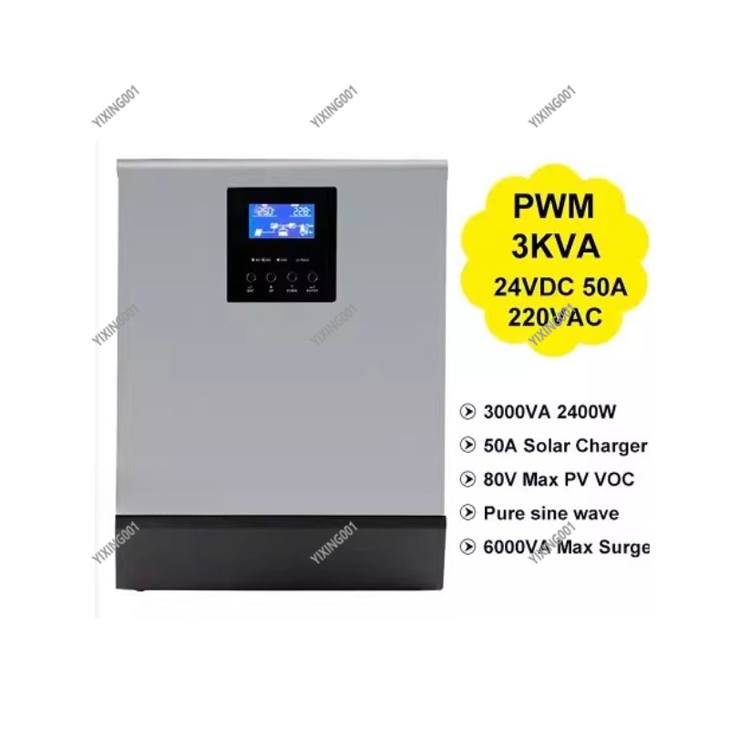 Charge Controller Solar - Inversor Solar 3KVA/2400W 24V - Controlador