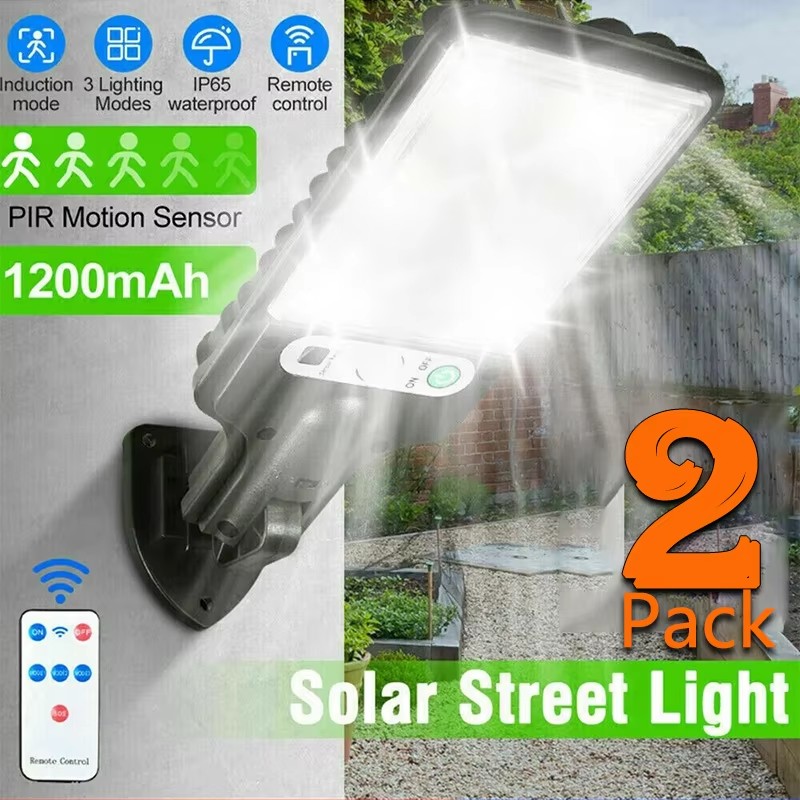 Solar Lamp - Luzes Solares para Jardim com Sensor