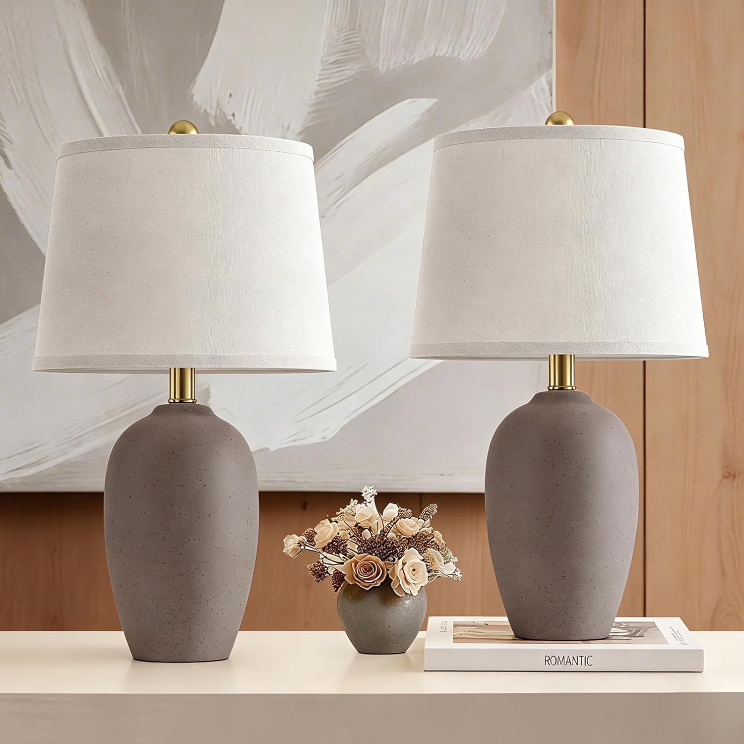 Solar Lamp - Conjunto de 2 Luminárias de Mesa