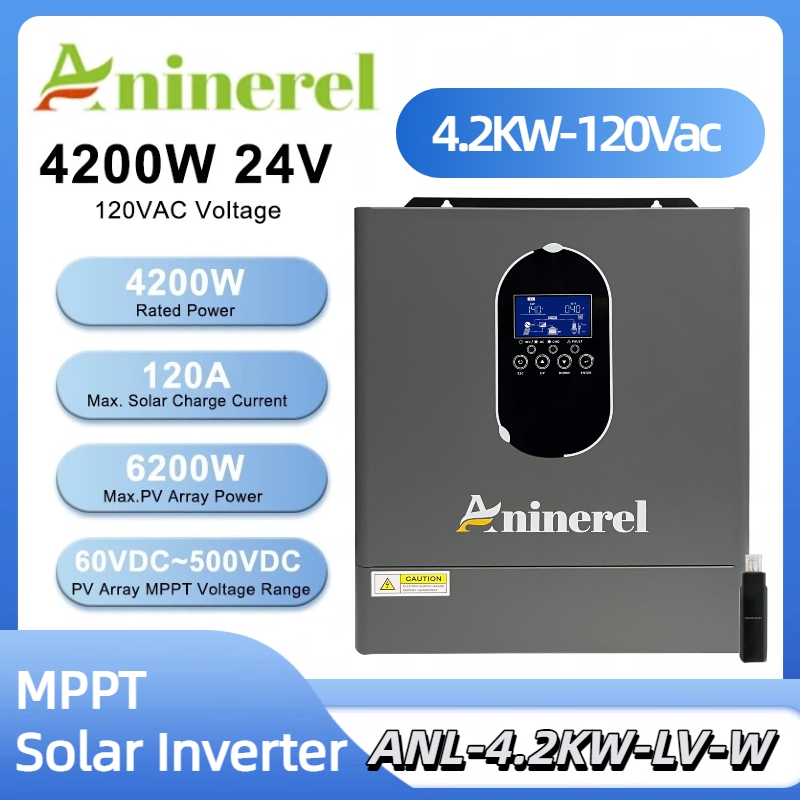 Charge Controller Solar - Inversor Solar Híbrido Aninerel 4.2KW 24V