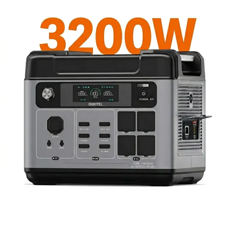 Solar Generator - 2026OUKITEL P2001 PLUS para Bateria LiFePO4