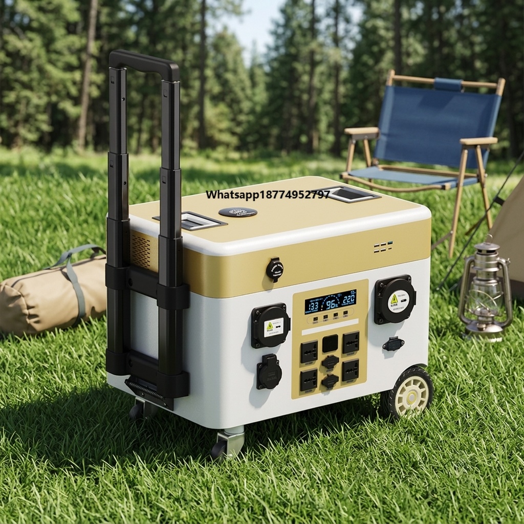 Solar Generator - Gerador Solar Portátil de 5000Wh com