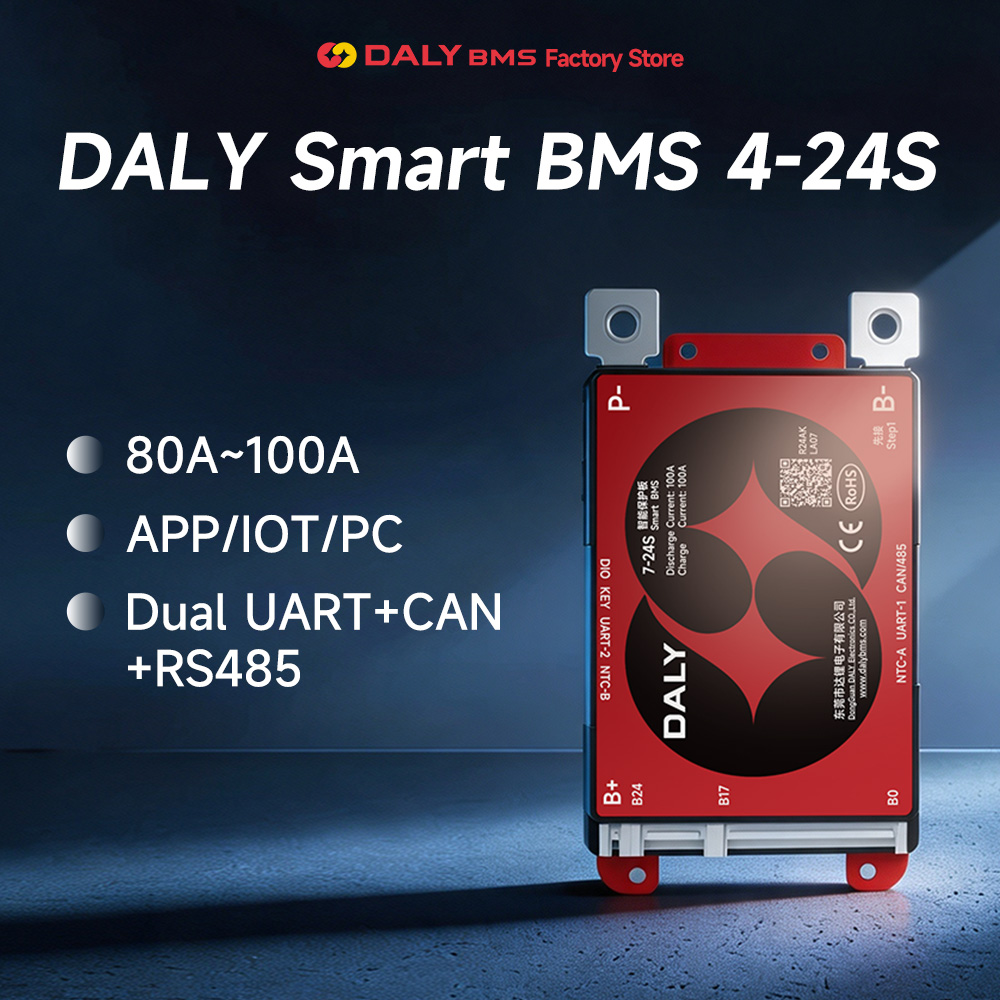 DALY SMART BMS LFP 4S 7S 8S 16 - Lithium Battery 12V avaliação e preço