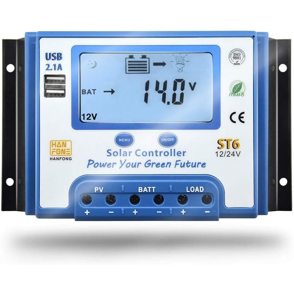 Controlador de Carga Solar 60A - Charge Controller Solar avaliação e preço