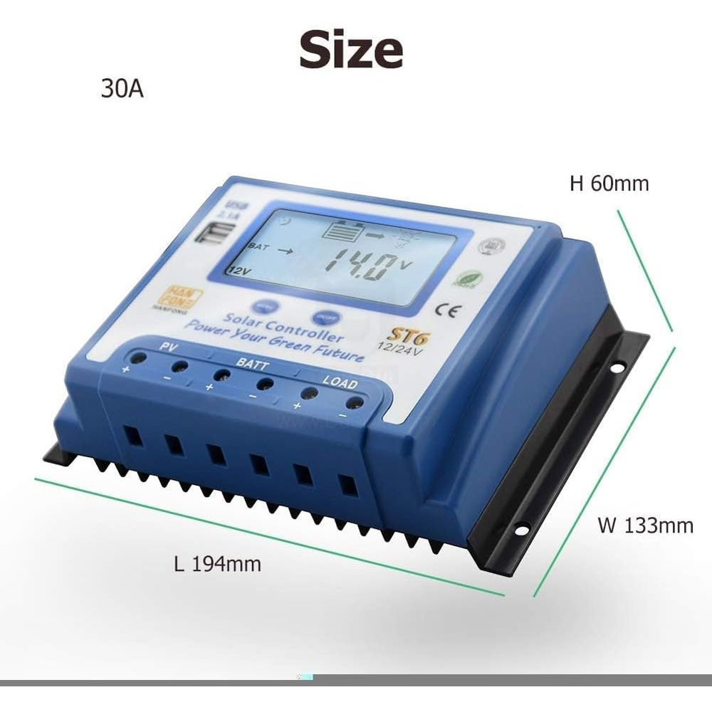 Controlador de Carga Solar 60A - Charge Controller Solar avaliação e preço