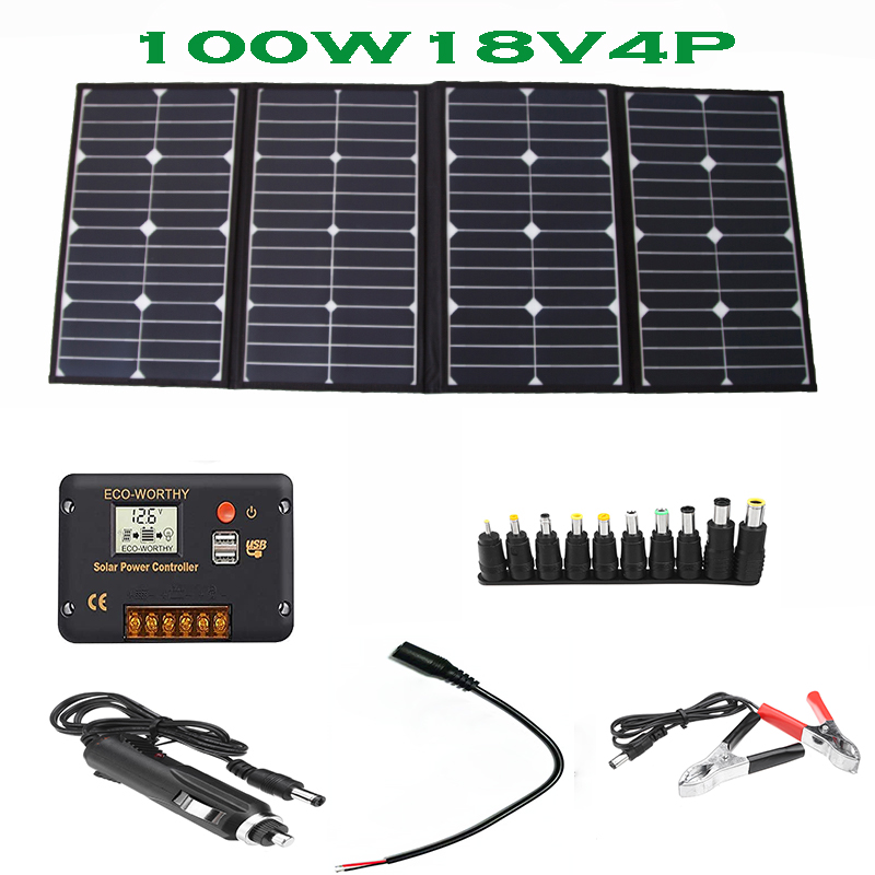 Carregador portátil de painel  - Charge Controller Solar avaliação e preço