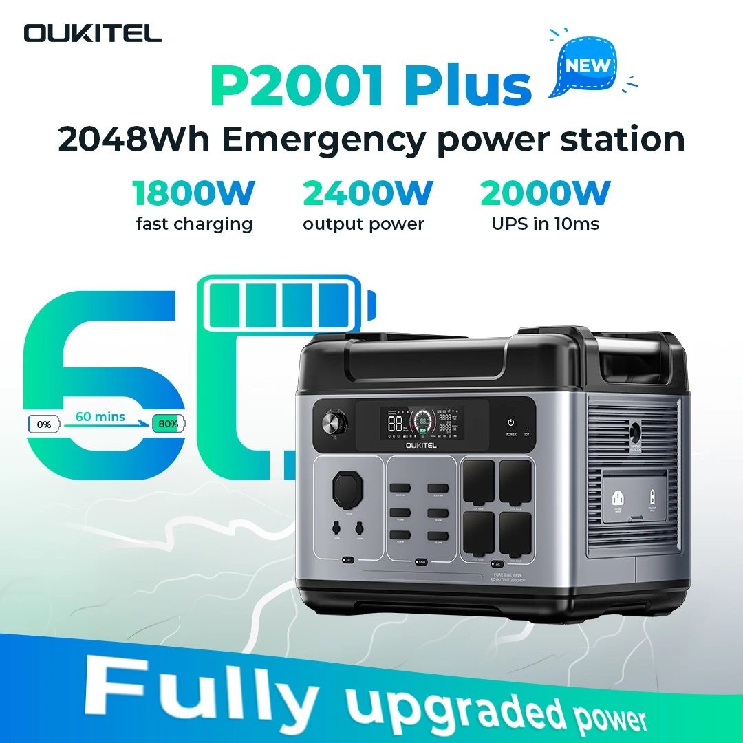 P2001 PLUS 2400W Estação de en - Solar Generator avaliação e preço