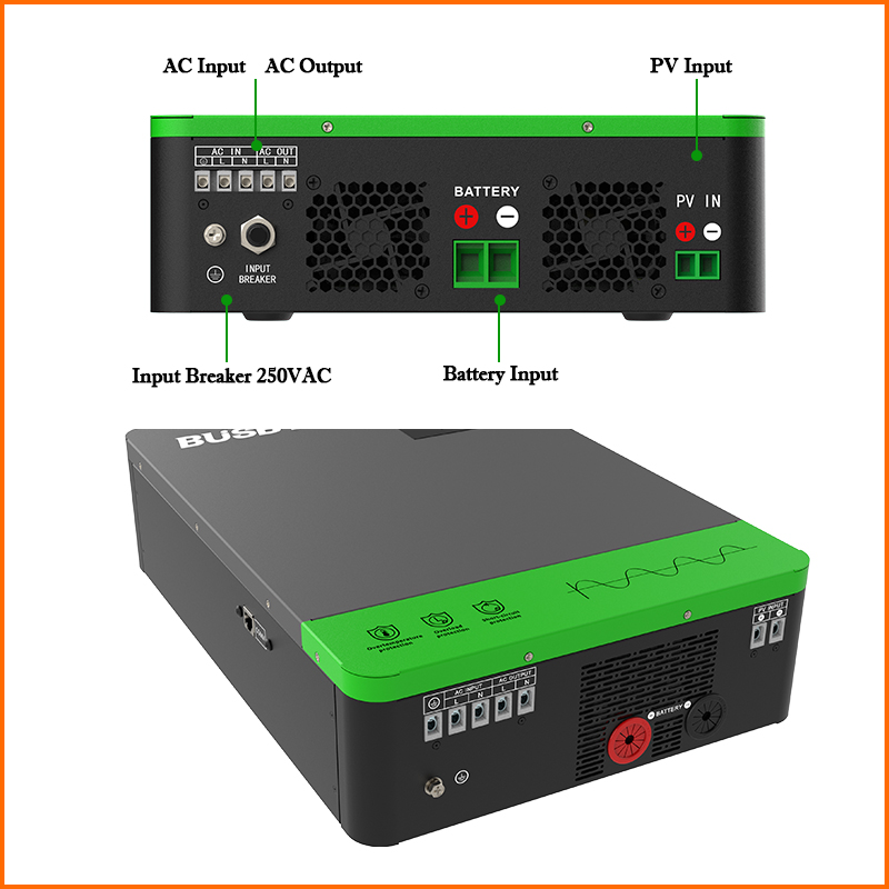 3000w onda senoidal pura híbri - Charge Controller Solar avaliação e preço