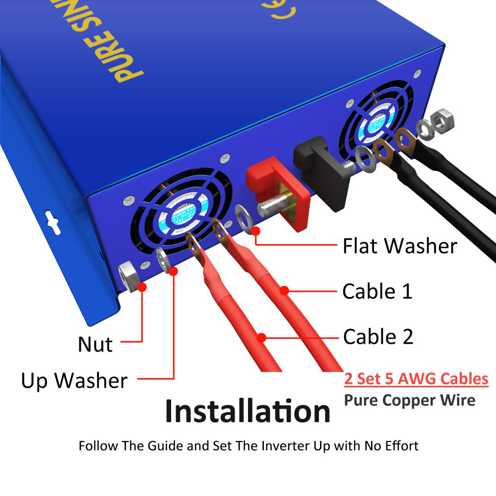 2026 Lançamento Quente WZRELB  - Power Inverter avaliação e preço