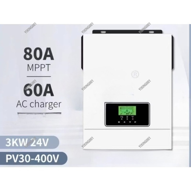 Inversor Solar 3KVA/2400W 24V  - Charge Controller Solar avaliação e preço
