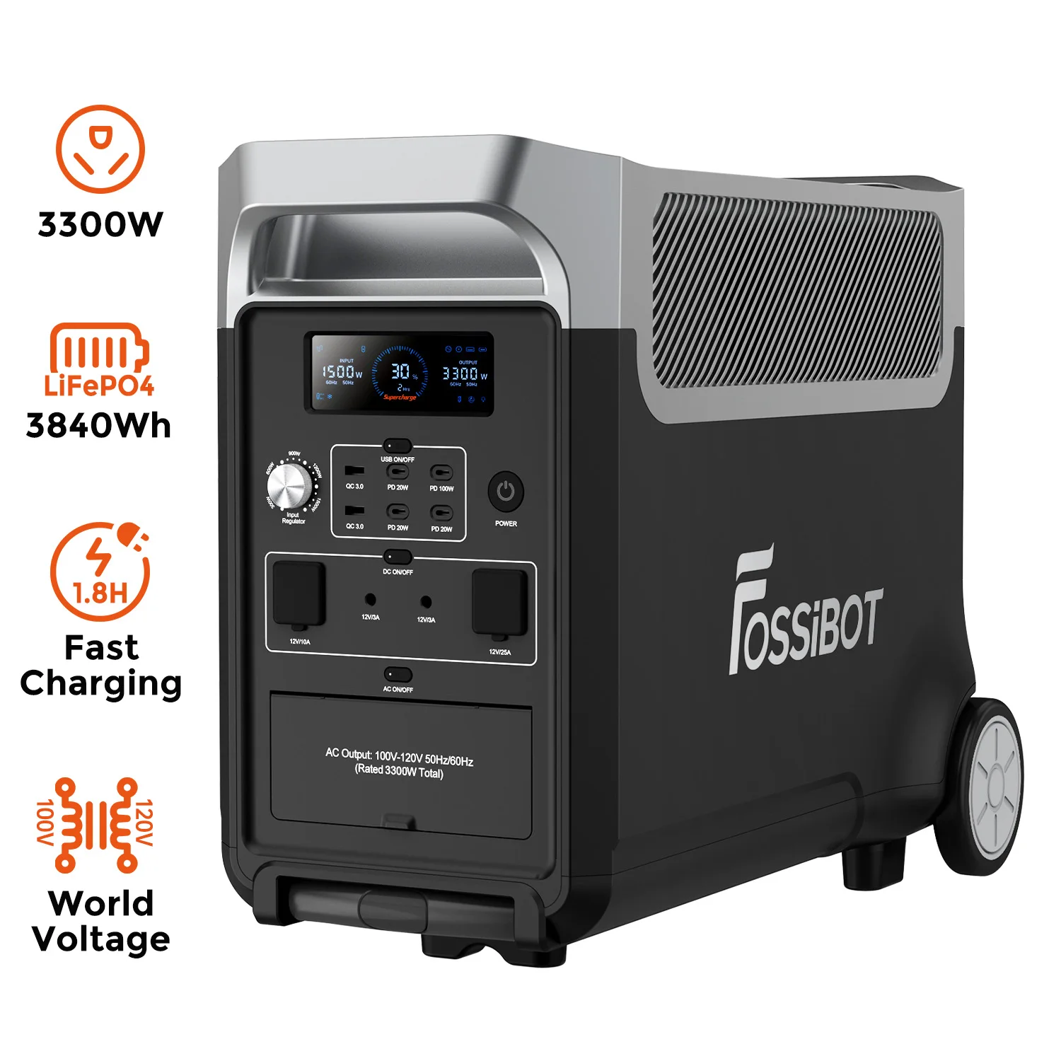 Gerador Fossibot F3600 Pro com - Solar Generator avaliação e preço