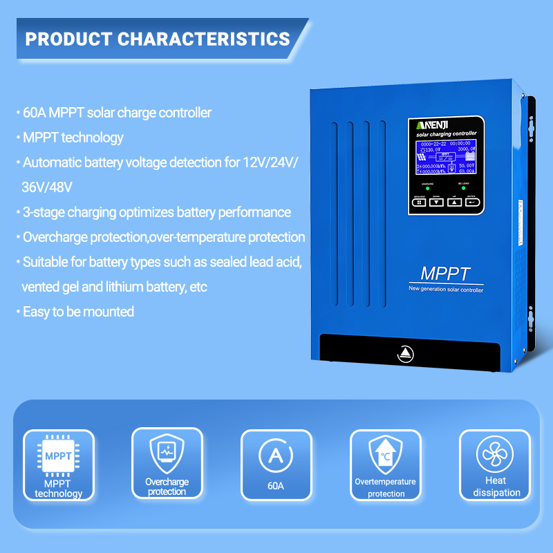 Controlador de Carga Solar ANE - Charge Controller Solar avaliação e preço