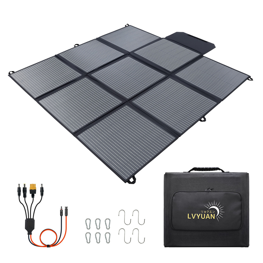 Painel solar portátil de 300w  - Solar Panel avaliação e preço