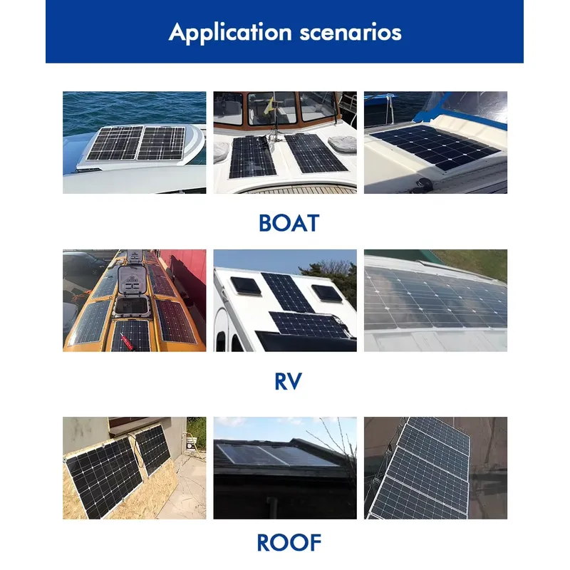 Painel Solar Flexível de 50W 1 - Solar Panel 200W avaliação e preço