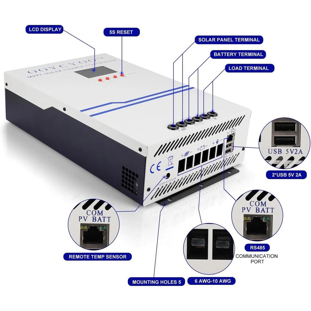 Controlador de Carga Solar MPP - Charge Controller Solar avaliação e preço