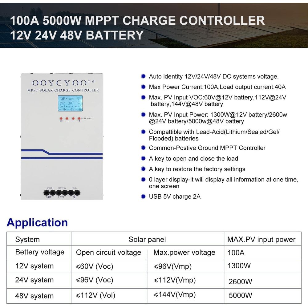 Controlador de Carga Solar MPP - Charge Controller Solar avaliação e preço