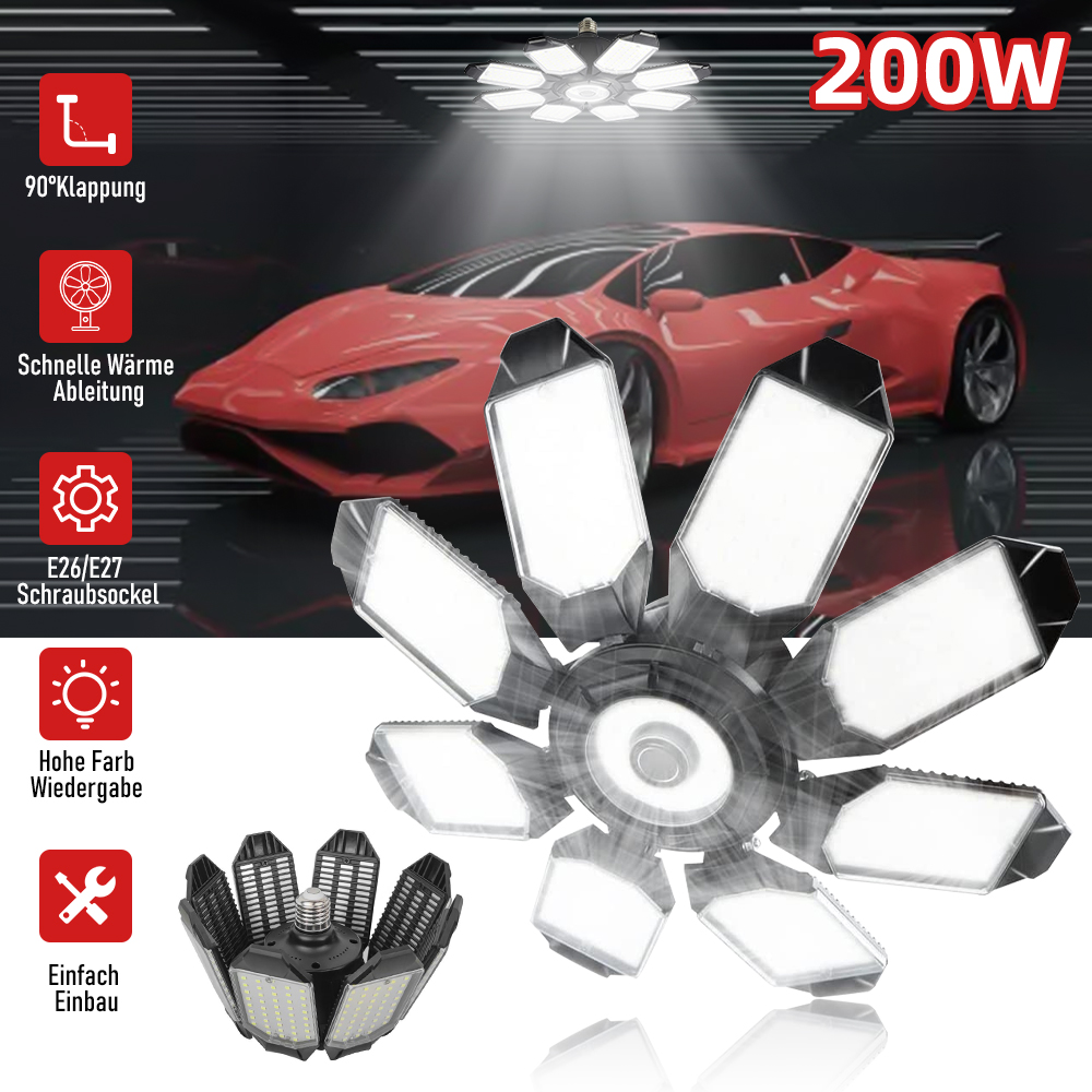 200w poderosa luz de garagem l - Solar Panel 200W avaliação e preço